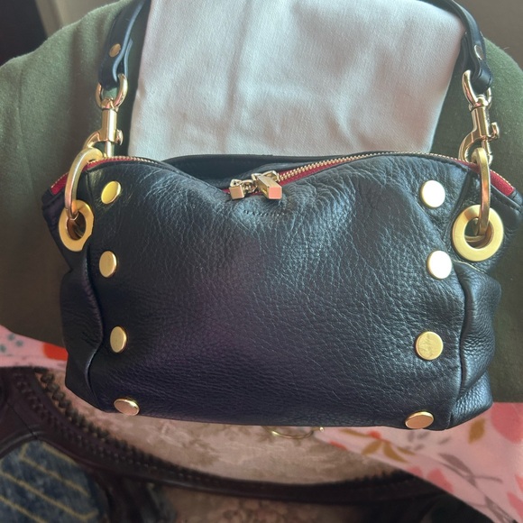 Hammitt Handbags - HAMMITT Daniel  Leather Bag with Gold Accents preowned condition final sale